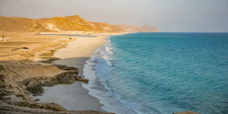 Sandküste im Oman