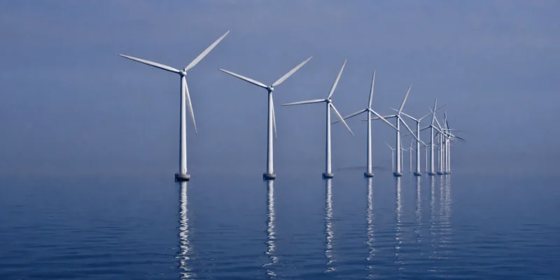Parco eolico offshore Middelgrunden nelle acque calme dell’Øresund
