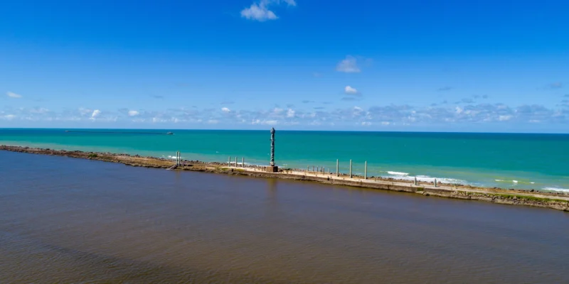 Torre in mare a Recife, Brasile